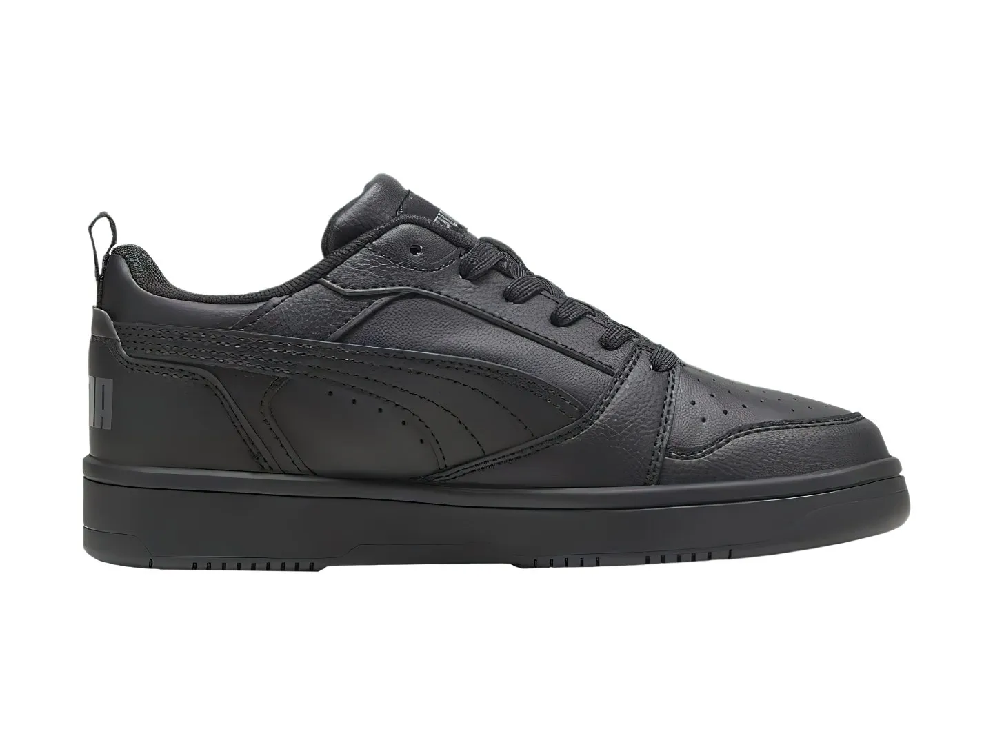 Tenis Puma Rebound V6 Negro Para Niño