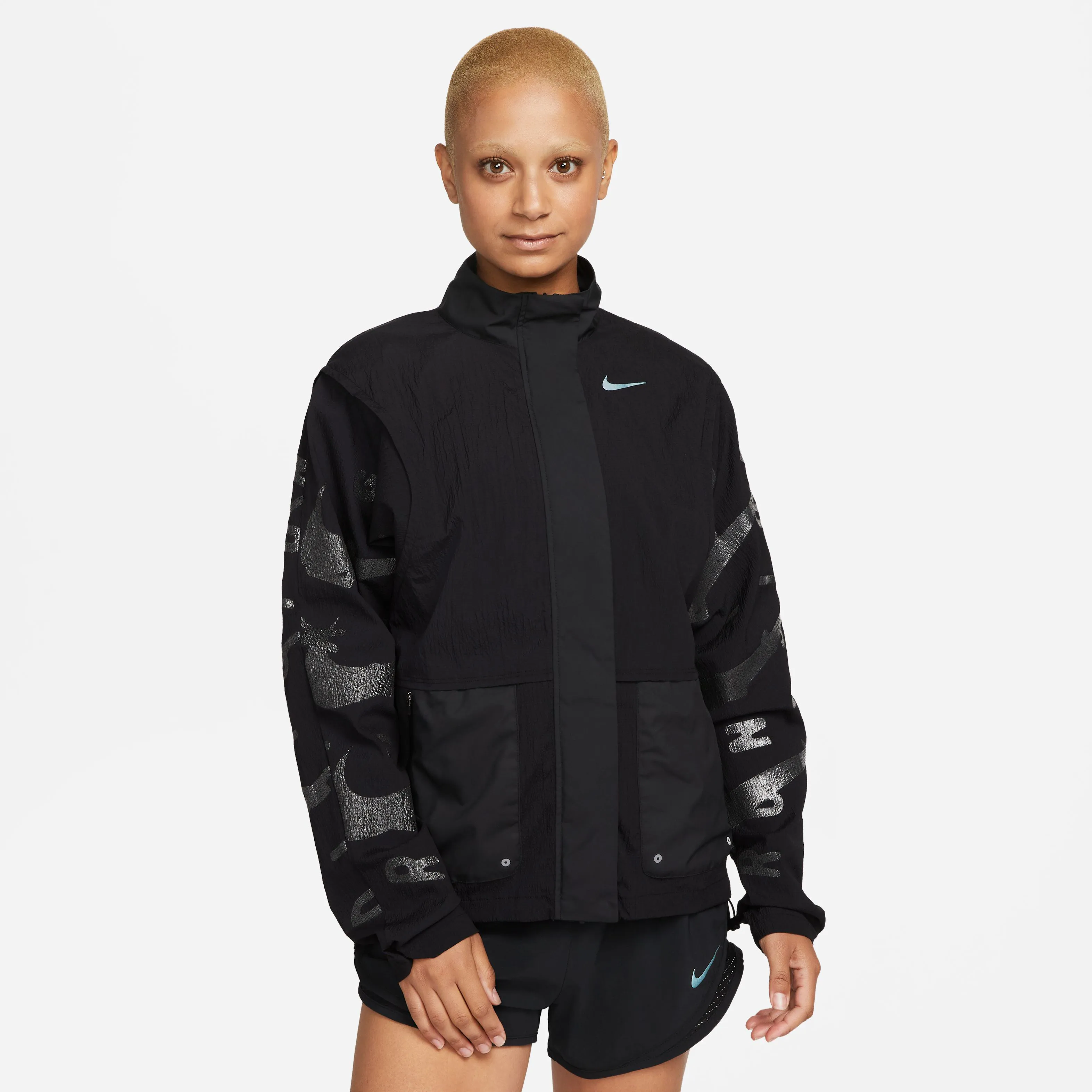 TF Run Division Chaqueta Para Correr Mujeres