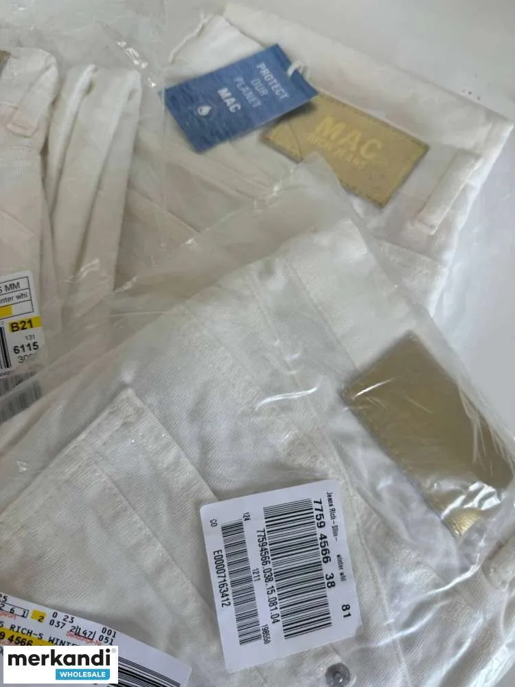 Vaqueros de mujer MAC 9,50€/par, palets, ropa, productos mixtos, artículos especiales, stock restante