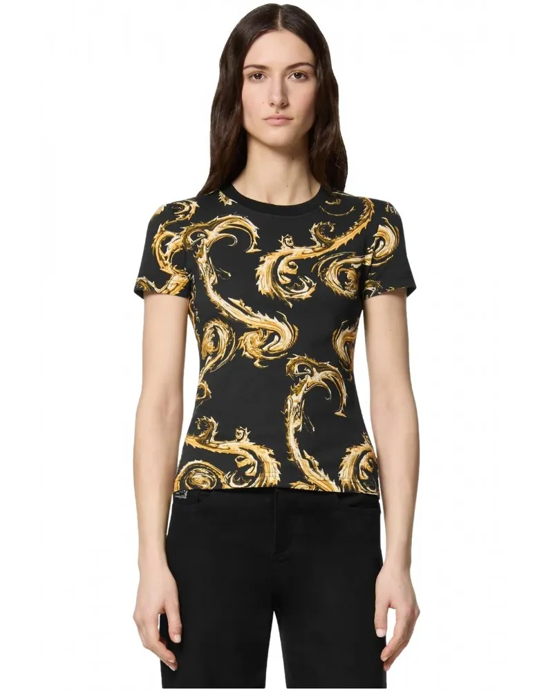 VERSACE JEANS COUTURE  CAMISETA ESTAMPADA CHROMO COUTURE