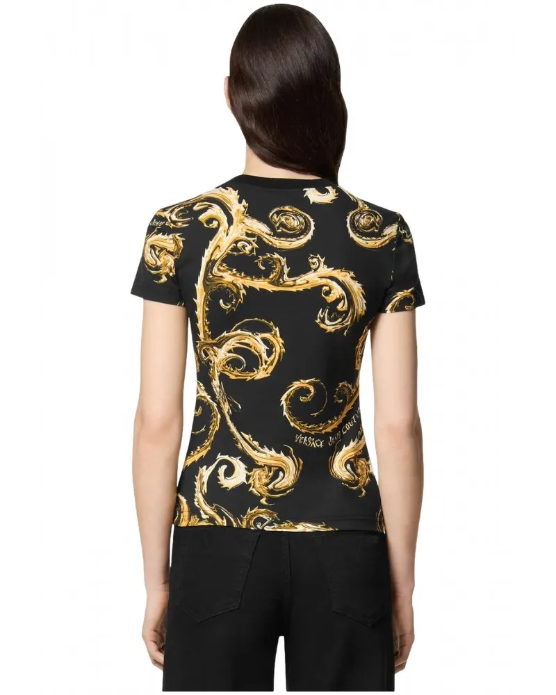 VERSACE JEANS COUTURE  CAMISETA ESTAMPADA CHROMO COUTURE
