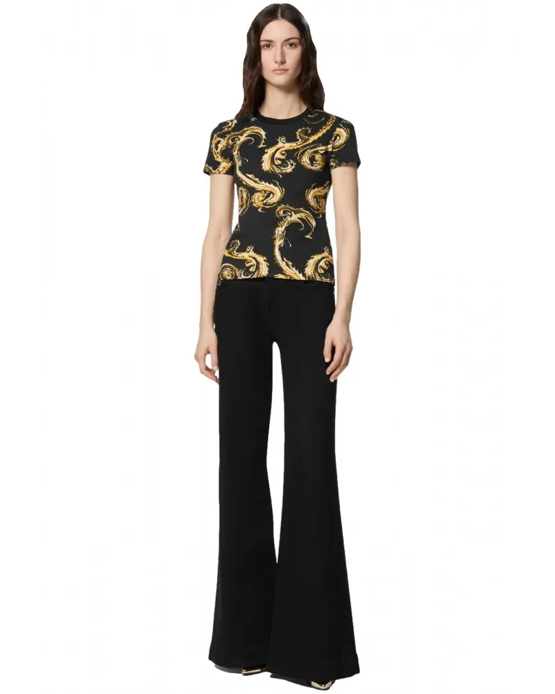 VERSACE JEANS COUTURE  CAMISETA ESTAMPADA CHROMO COUTURE