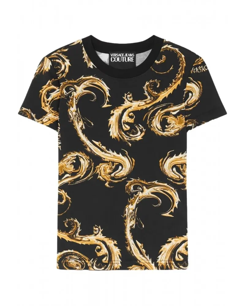 VERSACE JEANS COUTURE  CAMISETA ESTAMPADA CHROMO COUTURE