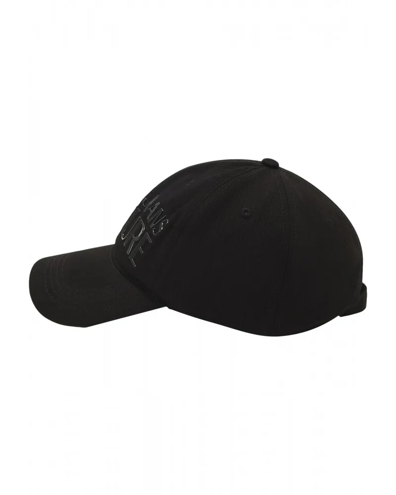 VERSACE JEANS COUTURE   GORRA CON LOGO ENGOMADO AL TONO