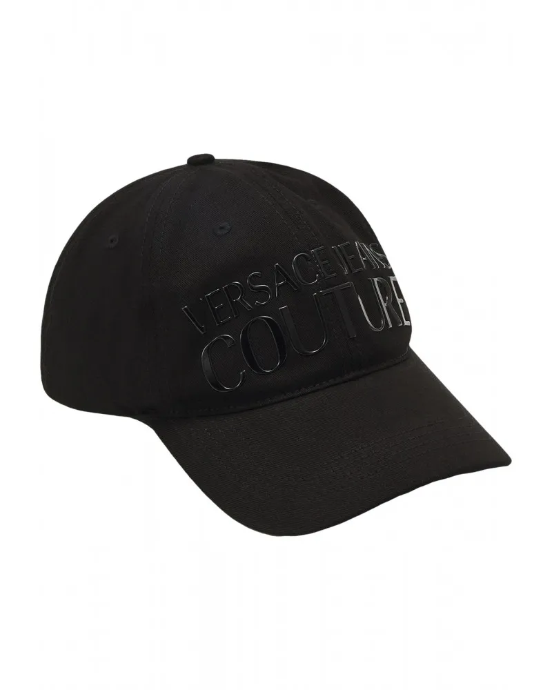VERSACE JEANS COUTURE   GORRA CON LOGO ENGOMADO AL TONO