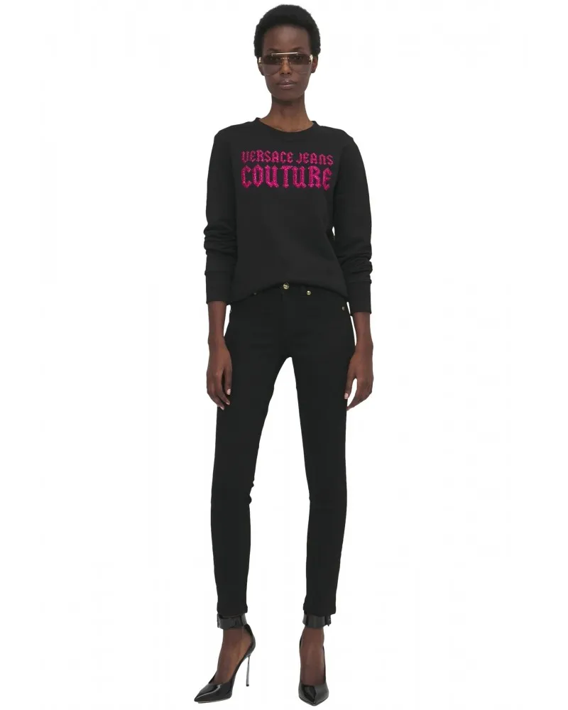 VERSACE JEANS COUTURE  PANTALóN VAQUERO DE COLOR JEGGING JACKIE CON LOGO METáLICO