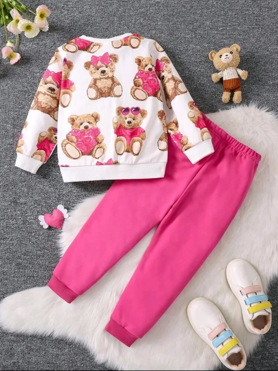 Vestido Conjunto Ropa Niña Pantalón Y Blusa