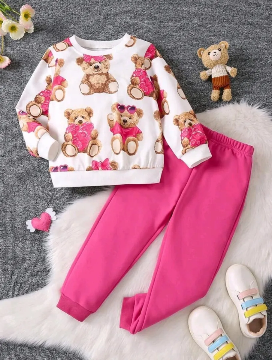 Vestido Conjunto Ropa Niña Pantalón Y Blusa