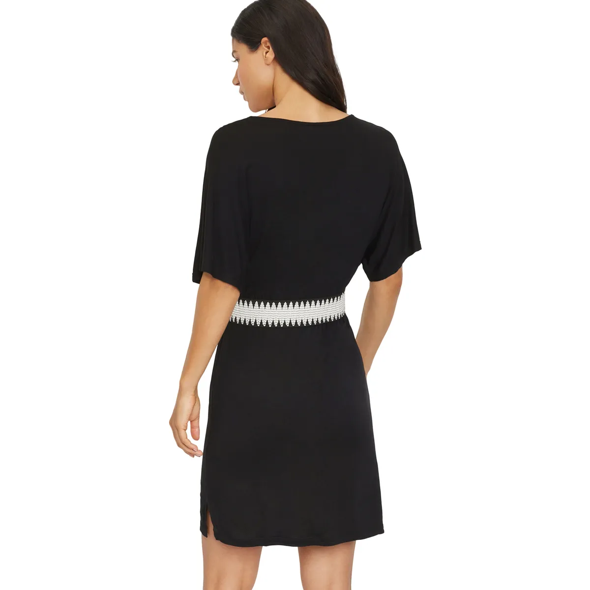 Vestido de verano con cuello en V Gummi