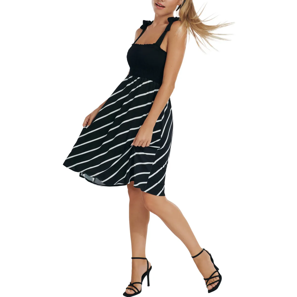 Vestido de verano con tirantes Rhodes