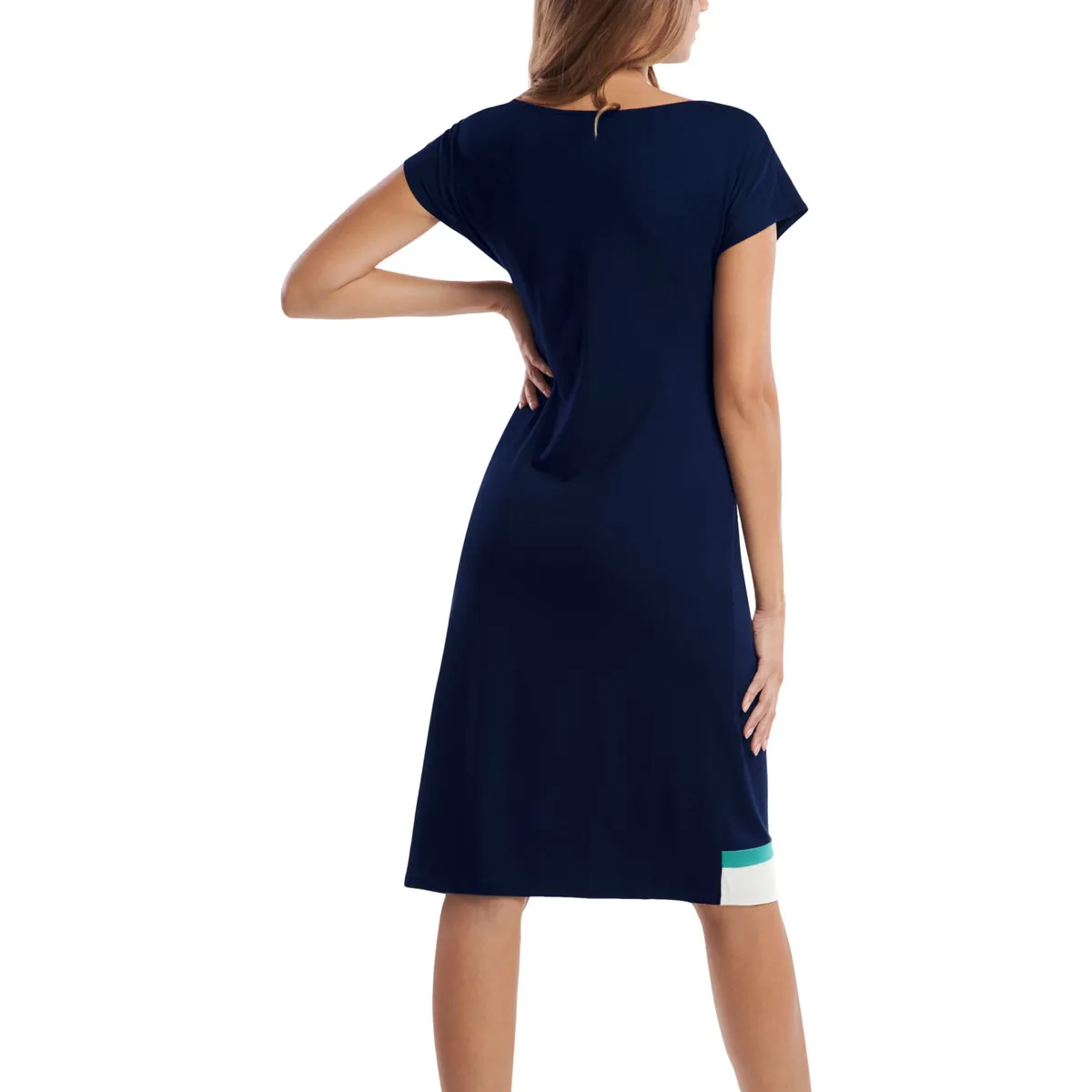 Vestido de verano manga corta Saint Tropez