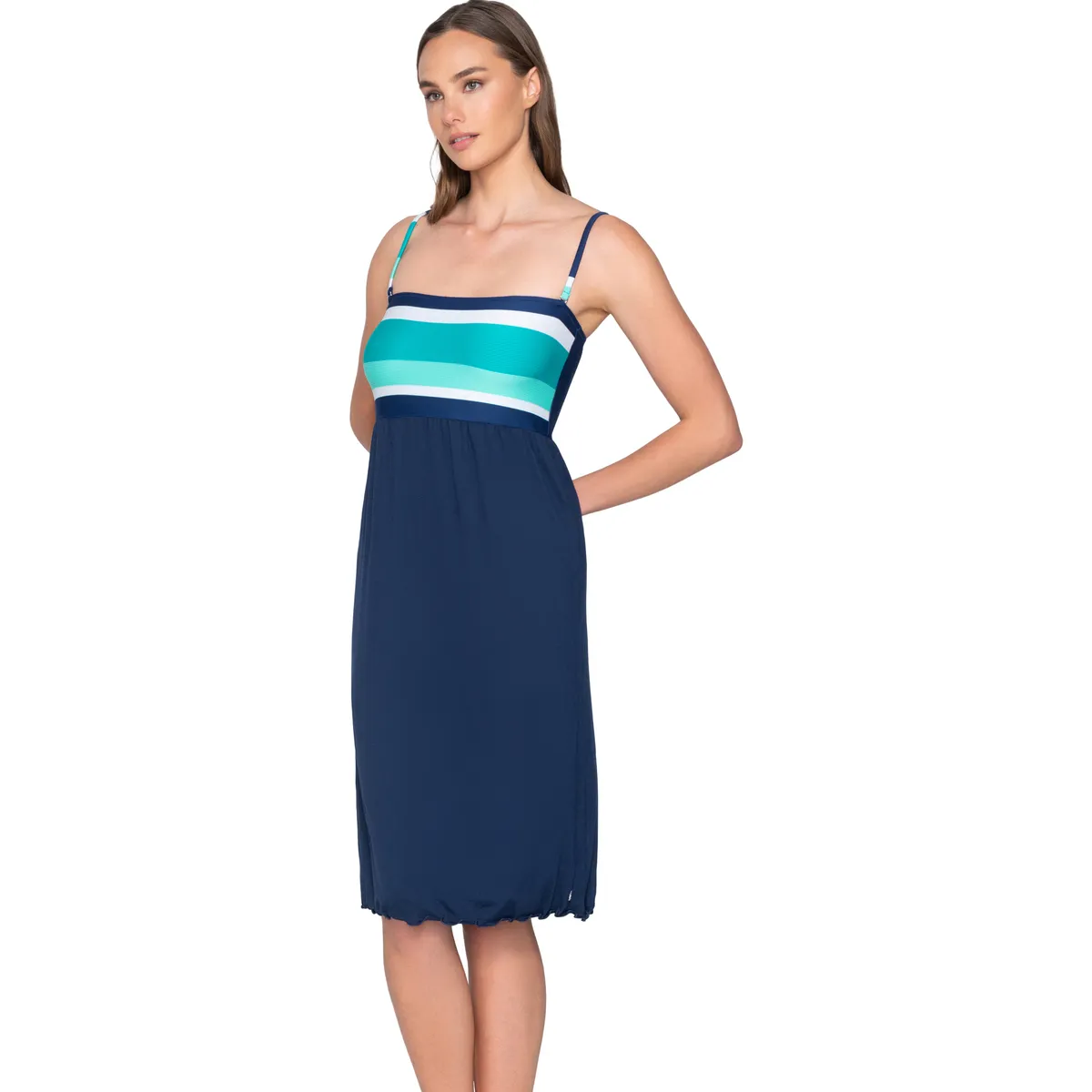 Vestido de verano multiposición falda convertible Horizon