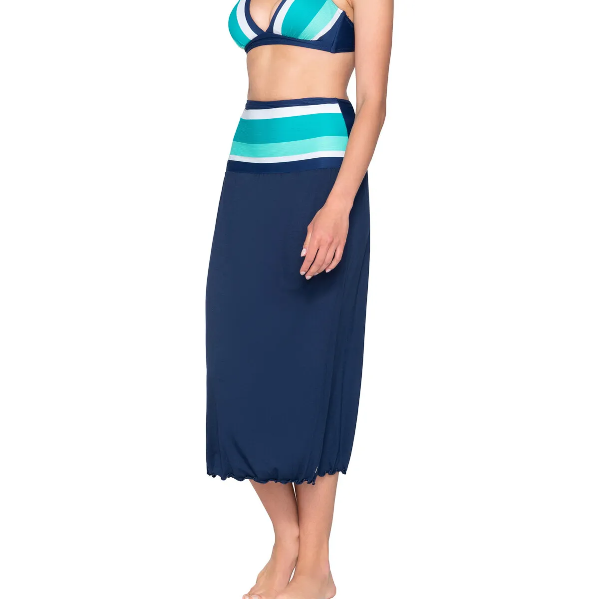 Vestido de verano multiposición falda convertible Horizon