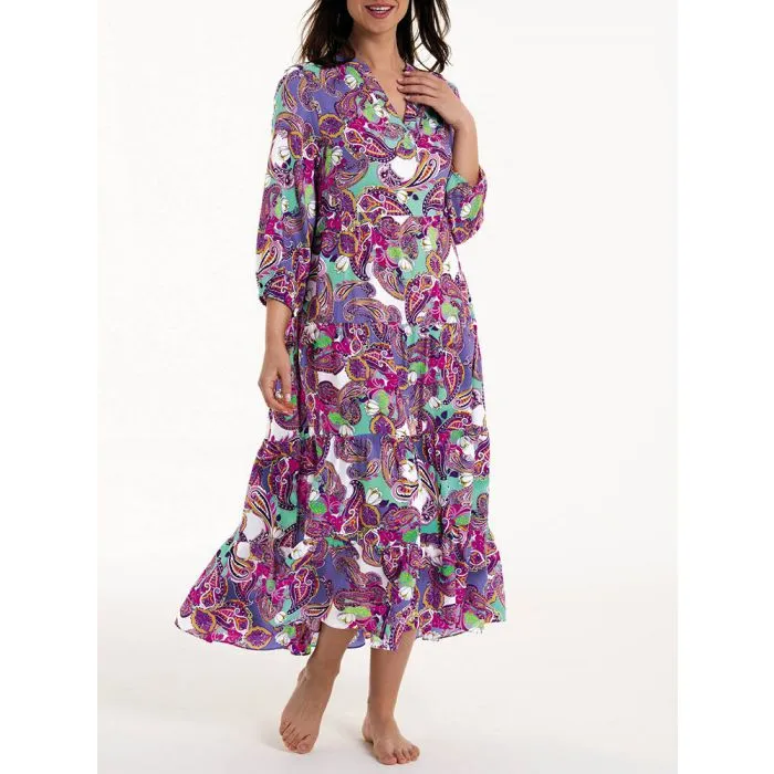Vestido Playa Rosa Faia Island in the Sun Aymee 8621 Rosa pastel