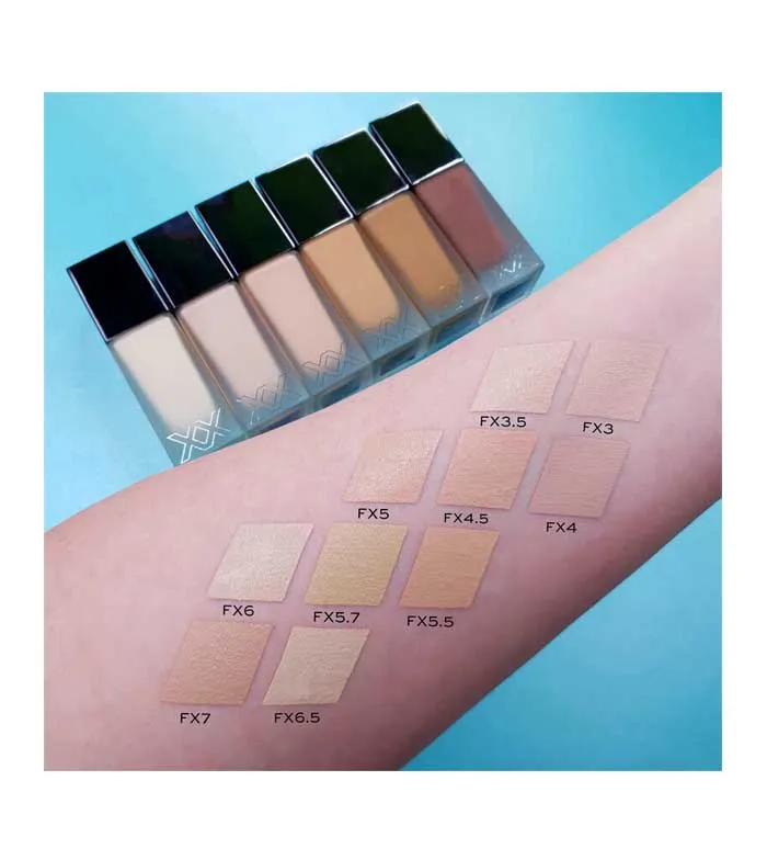 XX REVOLUTION  BASE DE MAQUILLAJE LIQUID SKIN FAUXXDATION  FX3.5