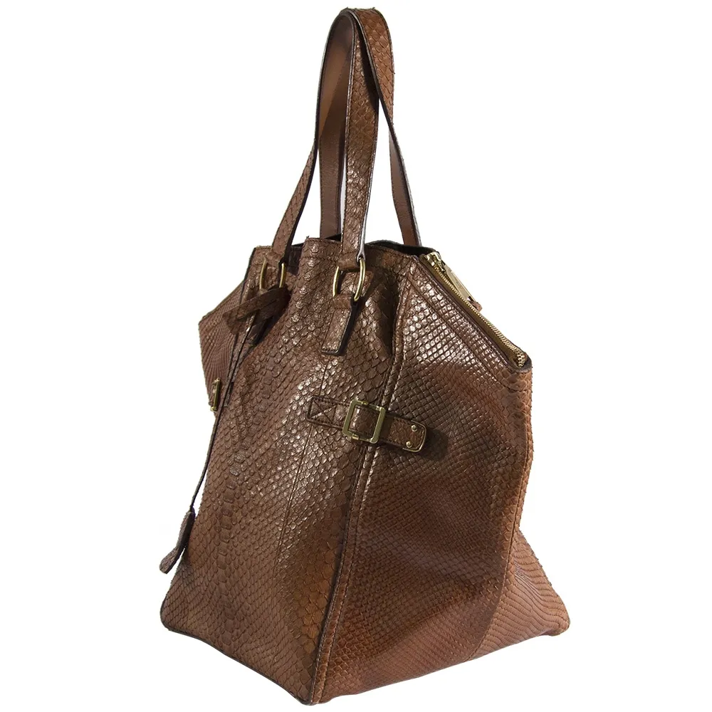 YSL Bolso Downtown Marrón