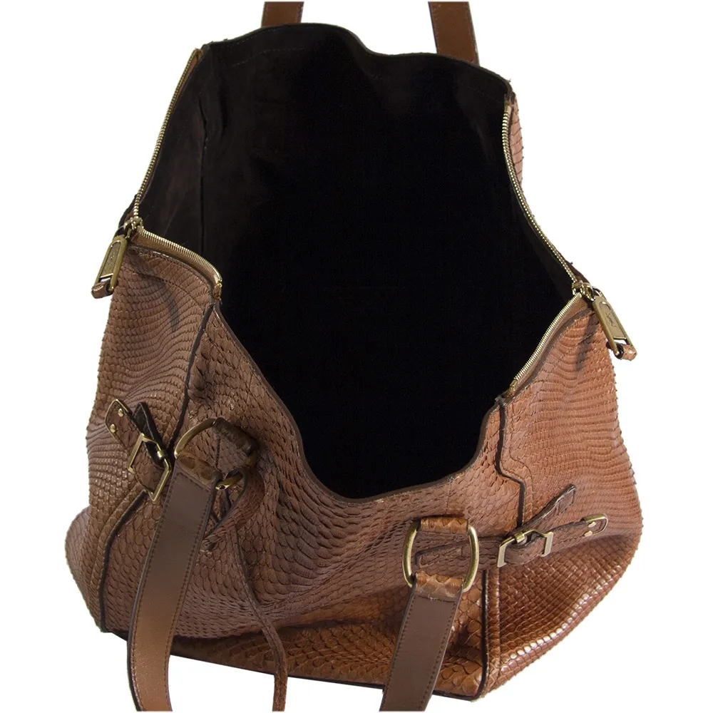 YSL Bolso Downtown Marrón