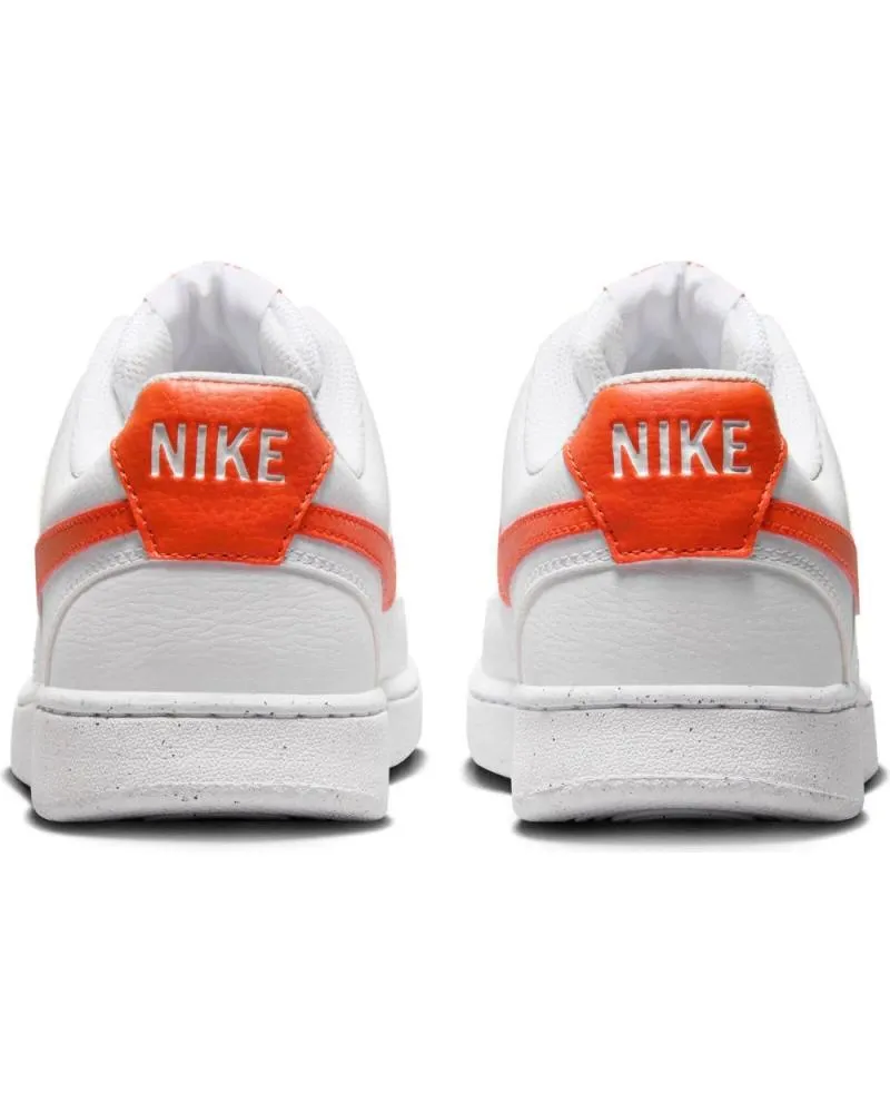 ZAPATILLAS DEPORTE NIKE  DE HOMBRE DH2987108 COURT VISION LOW NEXT NATURE  WHITEPICANTE RED