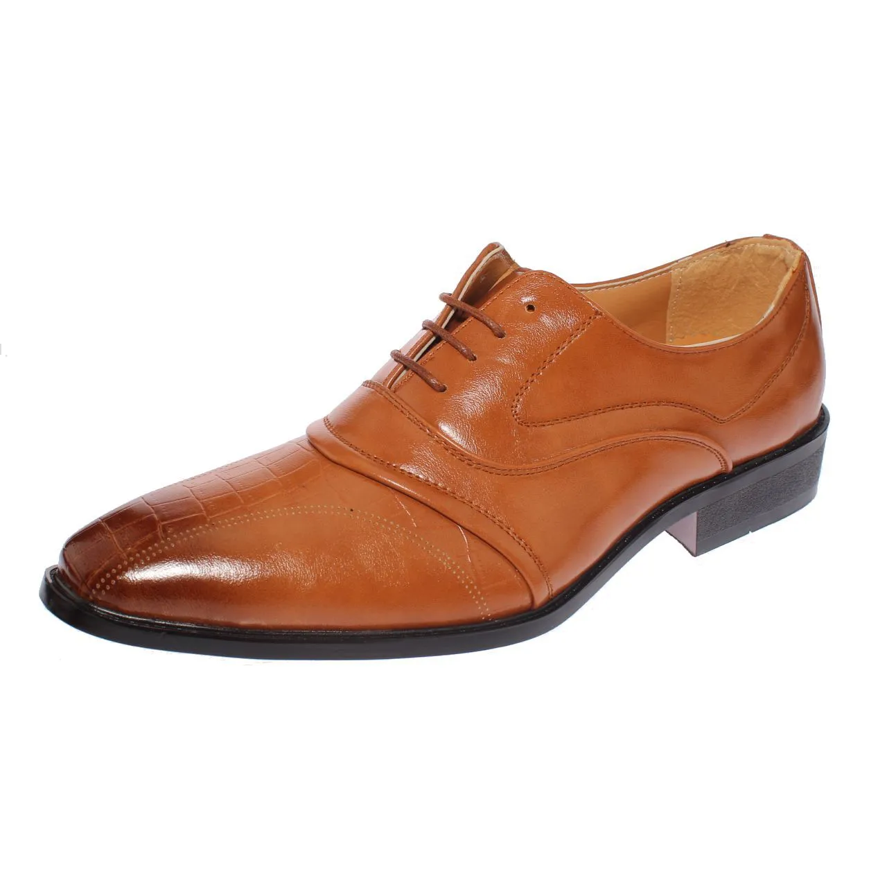 Zapato Formal Kaki Casatia Art: 82092yellow