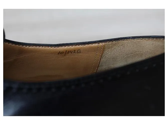 ZAPATOS BERLUTI DERBY DE PIEL 10 / 44 estado COMO ZAPATOS DE HOMBRE NUEVOS 1889 € Morado oscuro 