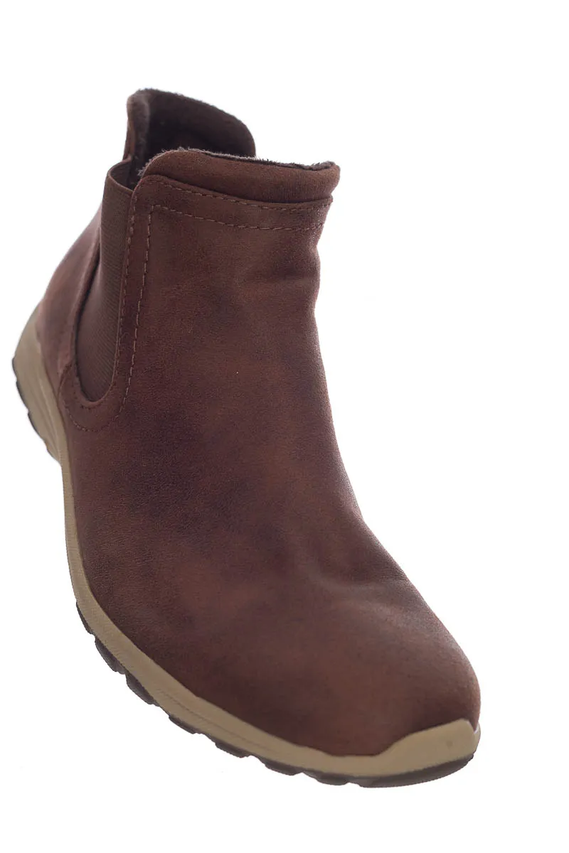 ZAPATOS COLOR CAFé  SKECHERS