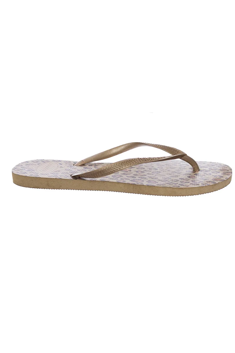 ZAPATOS COLOR DORADO  HAVAIANAS