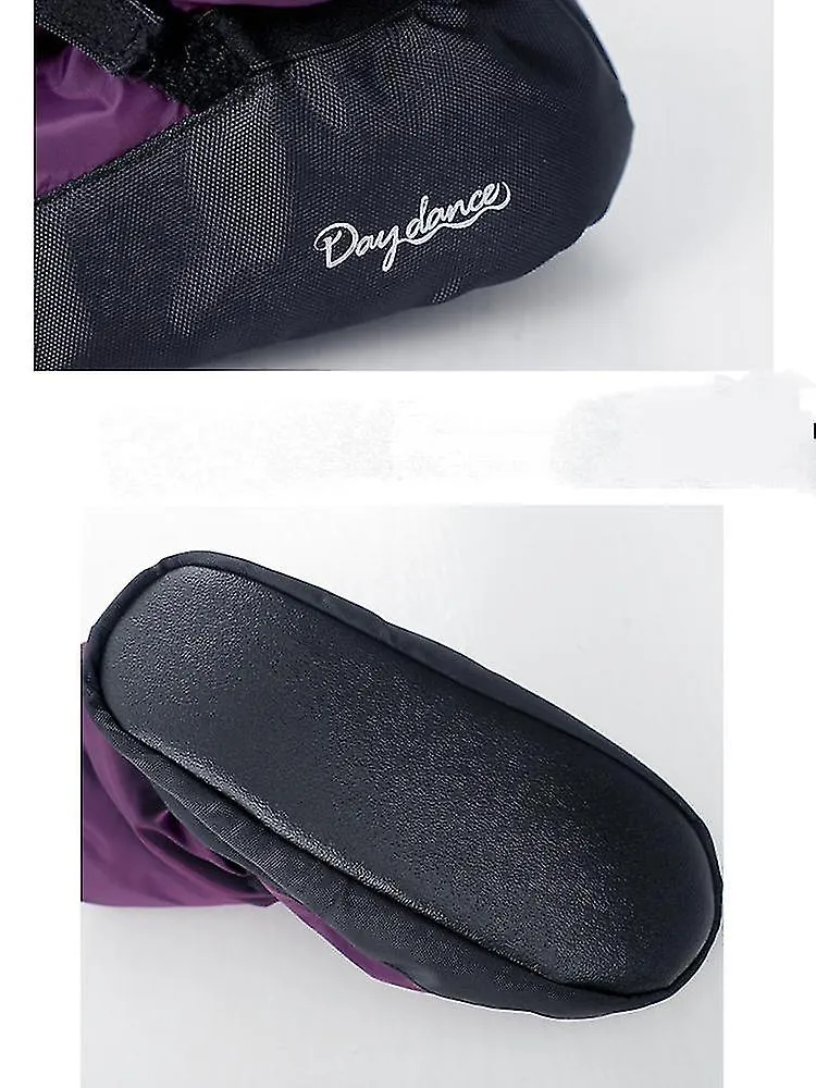Zapatos cálidos de baile de ballet Botas cortas acolchadas para mujer Zapatos de algodón