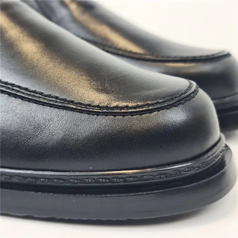 Zapatos Cómodos Hombre Piel Blanda Tipo Mocasines 542 Negro, de Blando´S
