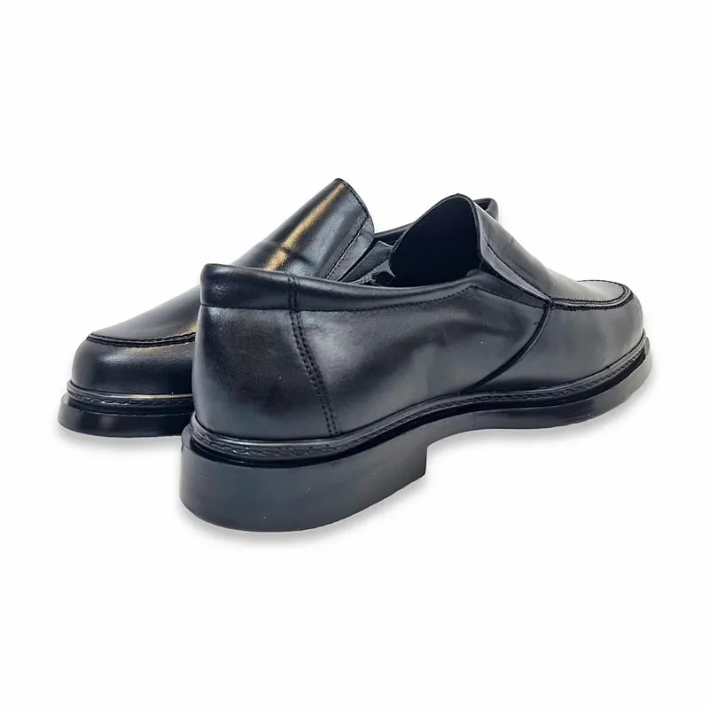 Zapatos Cómodos Hombre Piel Blanda Tipo Mocasines 542 Negro, de Blando´S