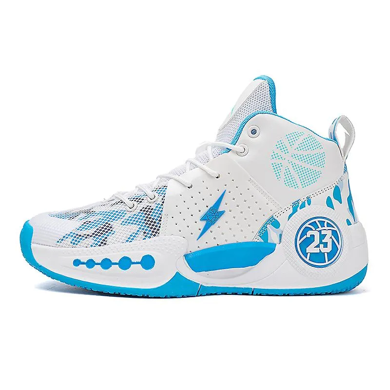 Zapatos de baloncesto para hombres Zapatos deportivos transpirables superiores altos Zapatillas de moda antideslizantes 3D08809