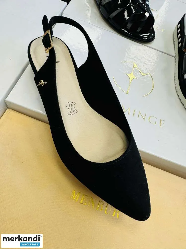 Zapatos de cuero para mujer Eva, Quazi, Menbur, Inuovo. Categoría A – NUEVO