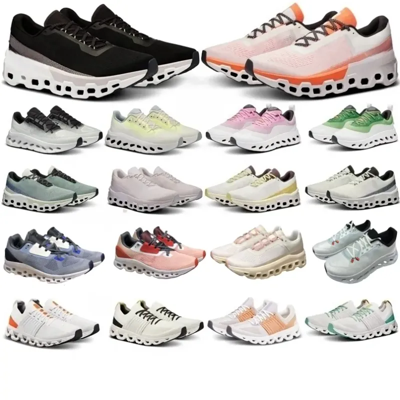Zapatos de diseñador zapatos para correr hombres zapatos casuales casuales formulario de tenis de perlas blancas rosa zapatillas