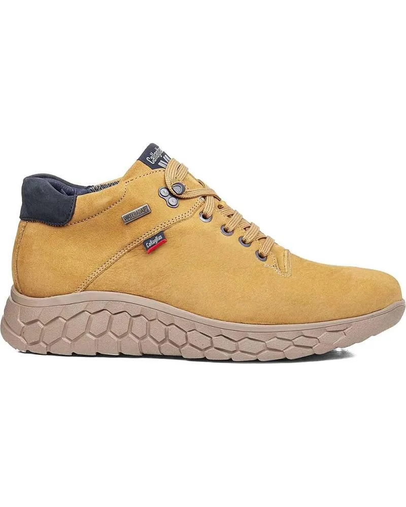 Zapatos de Hombre CALLAGHAN 60100 HAYA OCRE MOSTAZA