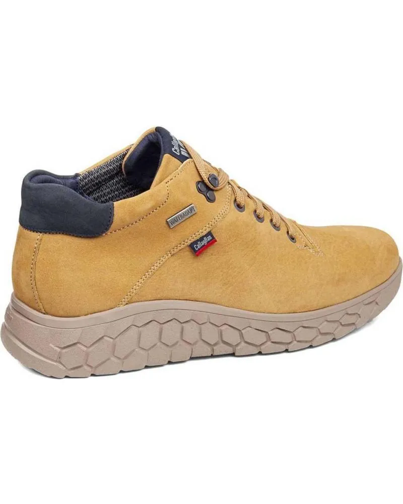 Zapatos de Hombre CALLAGHAN 60100 HAYA OCRE MOSTAZA