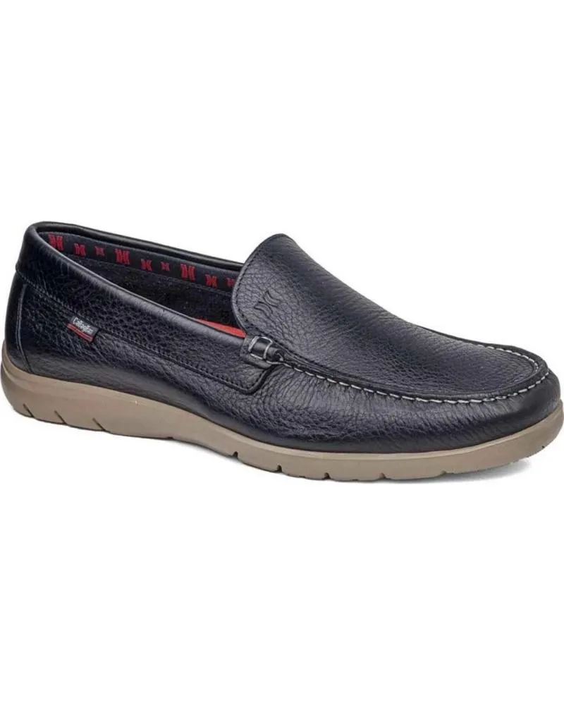 Zapatos de Hombre CALLAGHAN MOCASIN MARINO PIEL AZUL