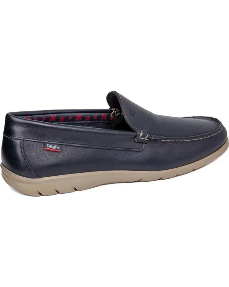 Zapatos de Hombre CALLAGHAN MOCASIN MARINO PIEL AZUL
