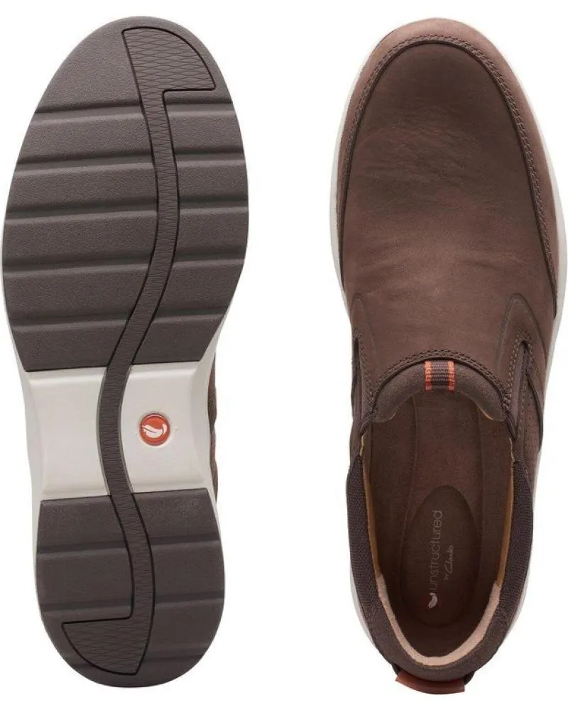 Zapatos de Hombre CLARKS UN TRAIL STEP MARRóN