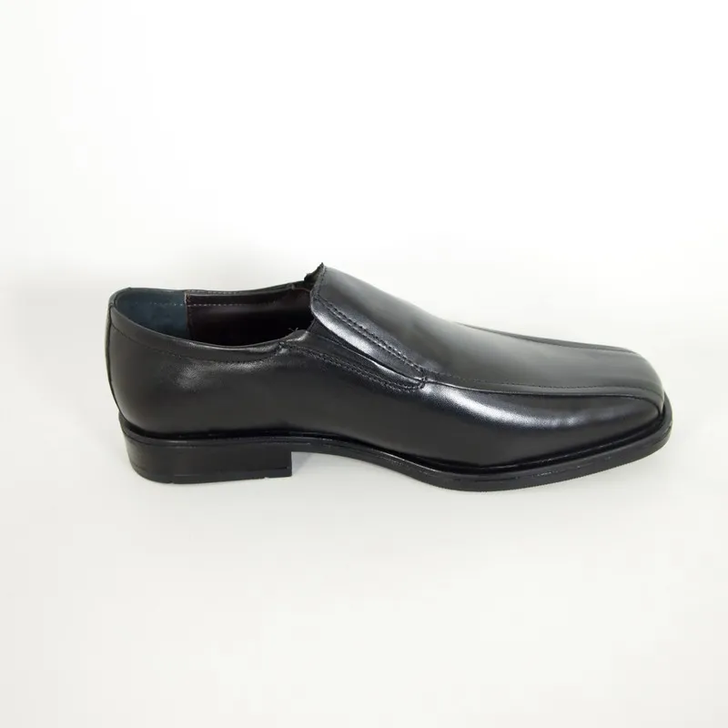 Zapatos de hombre en piel negra