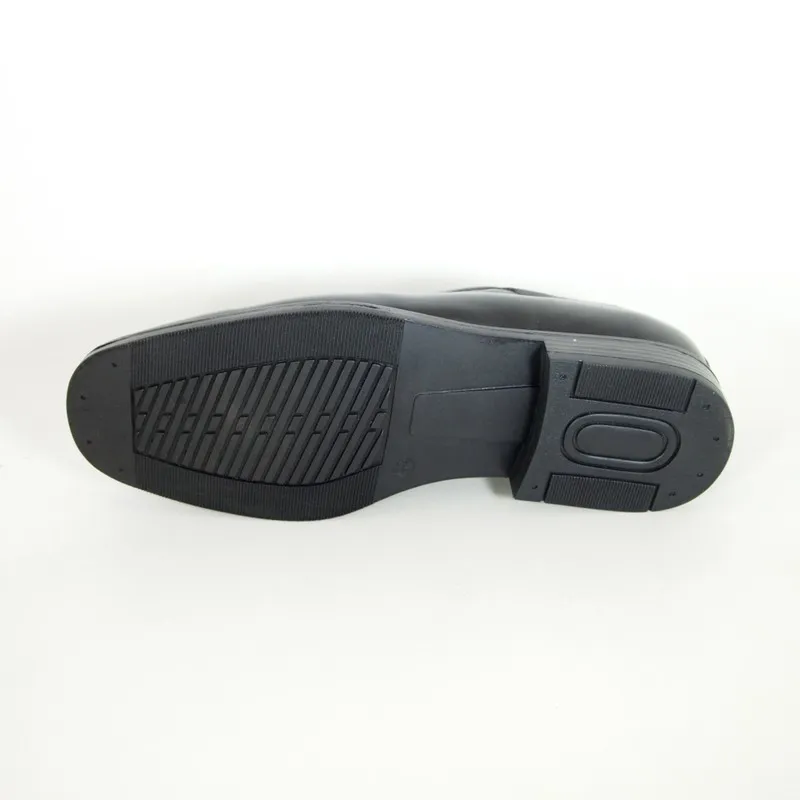 Zapatos de hombre en piel negra