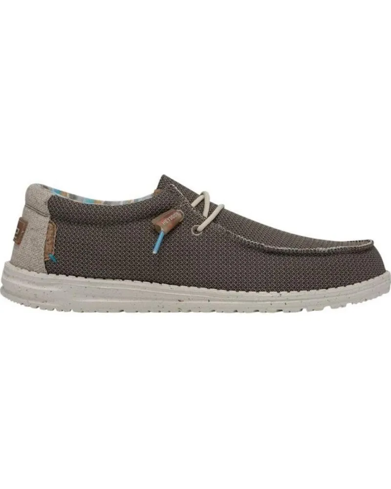 Zapatos de Hombre HEY DUDE WALLY ECO STRETCH TAUPE