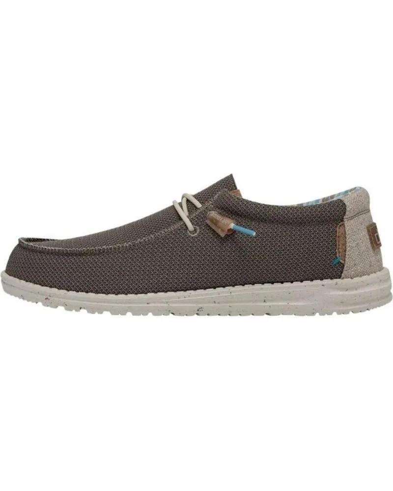 Zapatos de Hombre HEY DUDE WALLY ECO STRETCH TAUPE