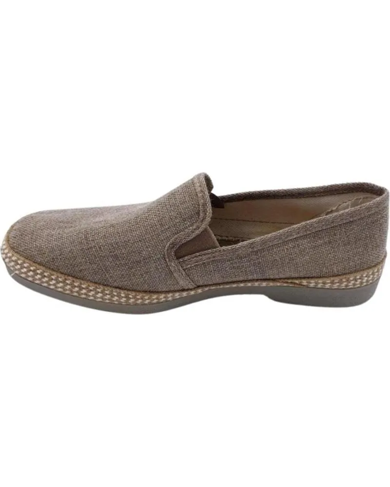Zapatos de Hombre JAVER ALPARGATA VARIOS 3326 MARRON