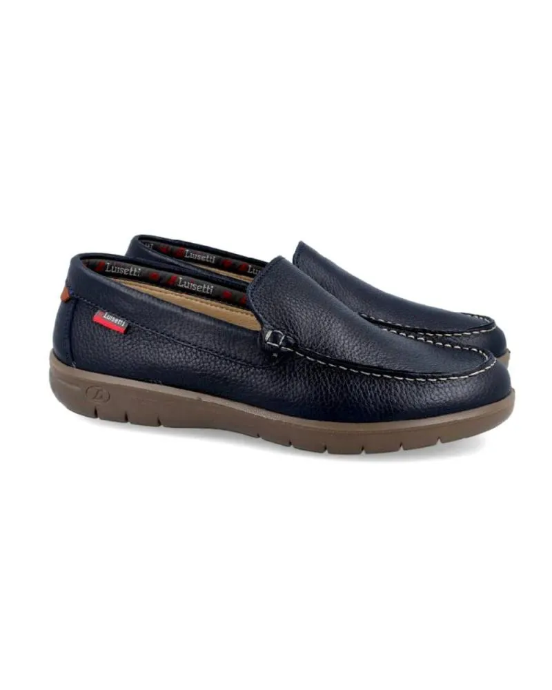 ZAPATOS DE HOMBRE LUISETTI  KIOWA PIEL MARINO
