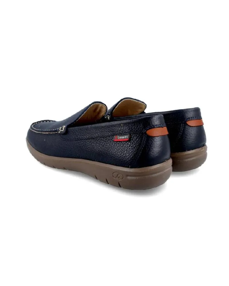ZAPATOS DE HOMBRE LUISETTI  KIOWA PIEL MARINO