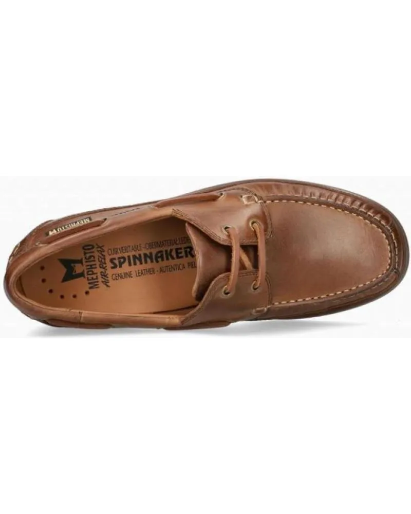 Zapatos de Hombre MEPHISTO NAUTICOS BOATING TABACCO