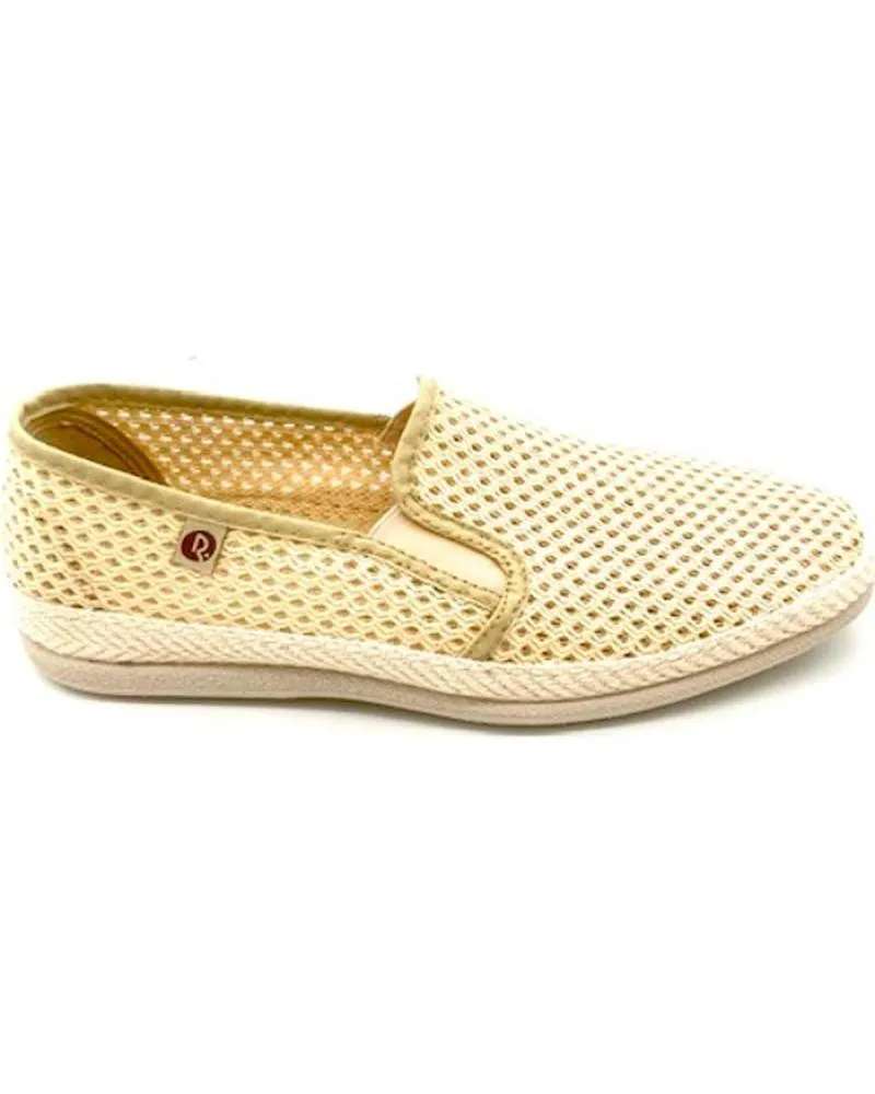 Zapatos de Hombre ROAL COPETE REJILLA BEIG BEIGE