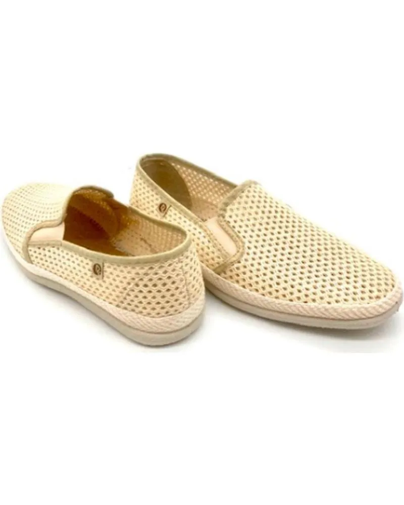 Zapatos de Hombre ROAL COPETE REJILLA BEIG BEIGE