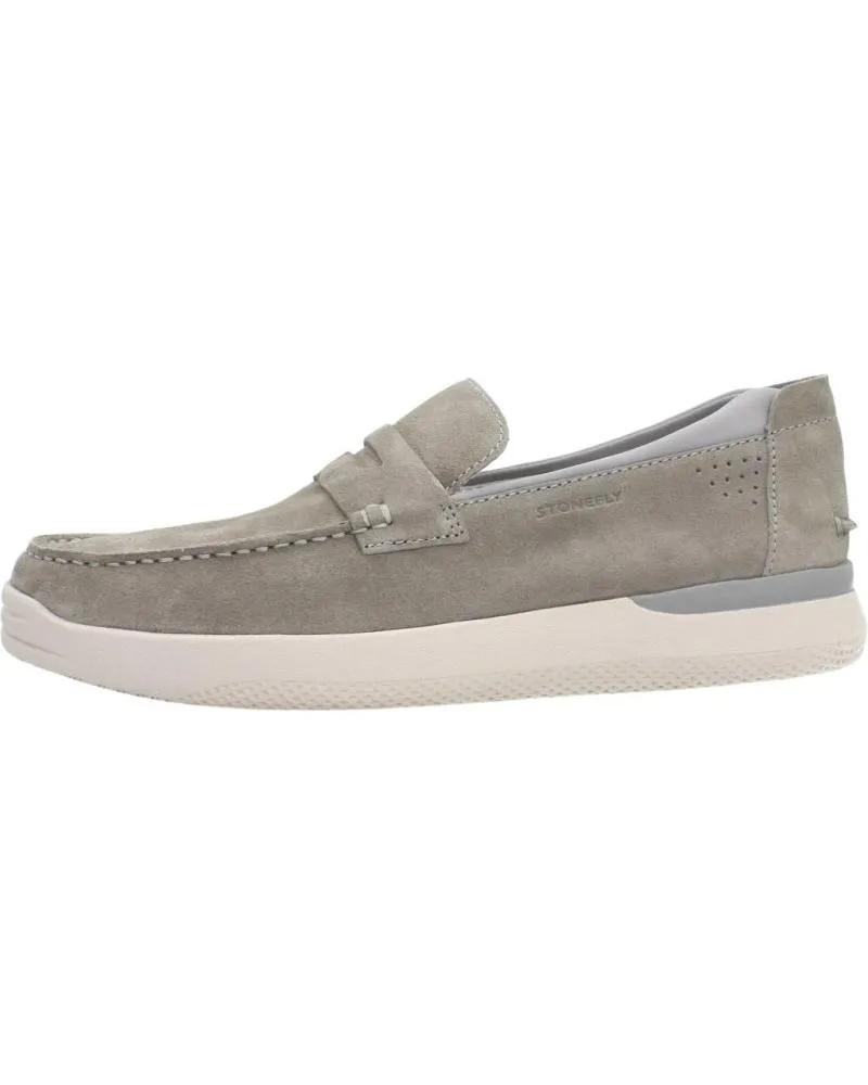 Zapatos de Hombre STONEFLY CUSTER 10 VELOUR GRIS