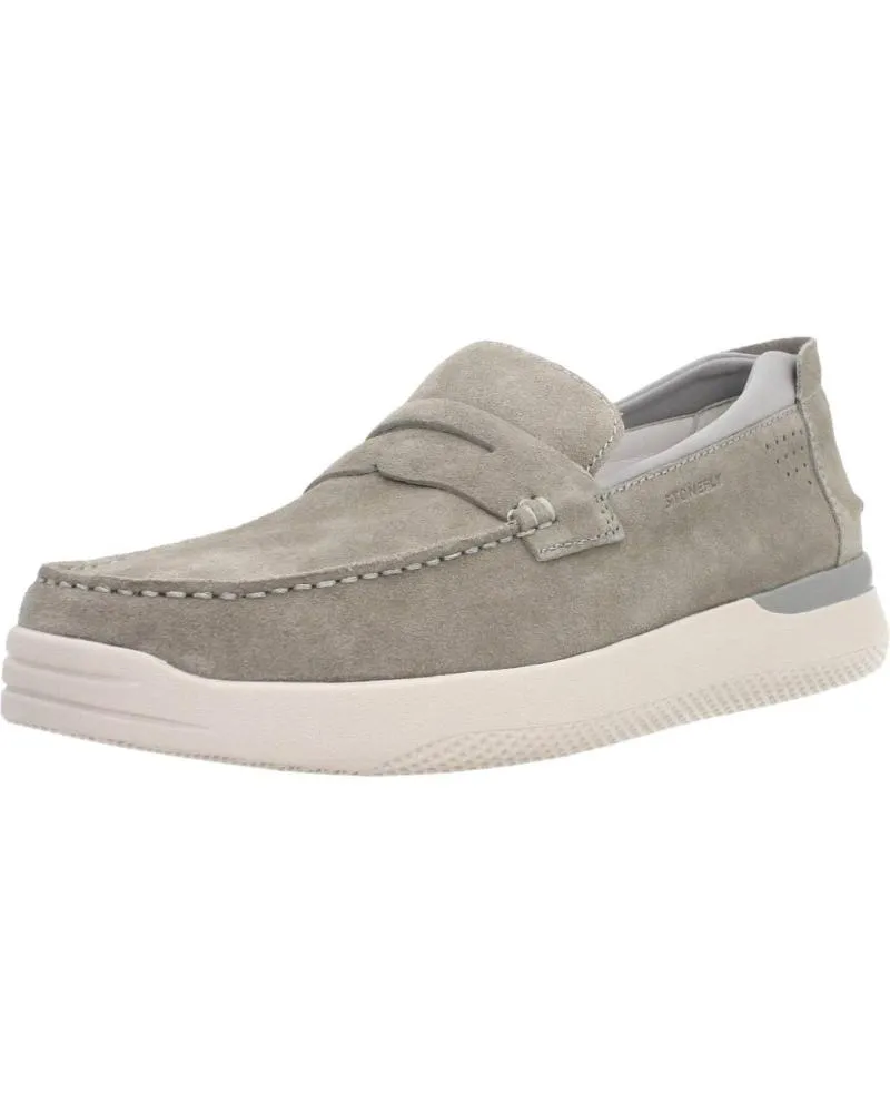 Zapatos de Hombre STONEFLY CUSTER 10 VELOUR GRIS