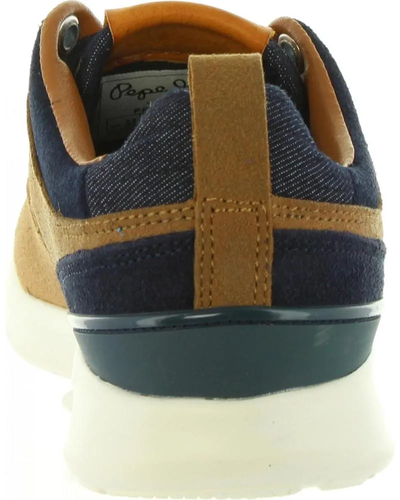 Zapatos de Niña y Niño PEPE JEANS PBS30323 JAYDEN 879 COGNAC
